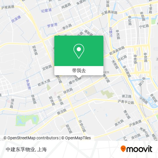 中建东孚物业地图