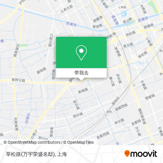 莘松路(万宇荣盛名邸)地图