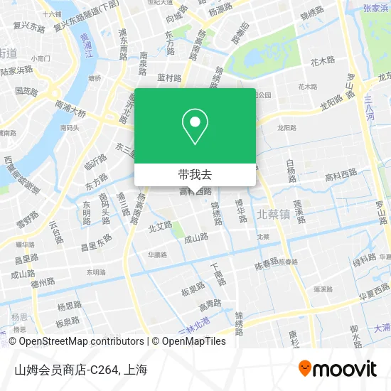 山姆会员商店-C264地图