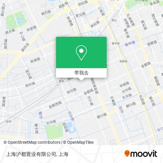 上海沪都置业有限公司地图