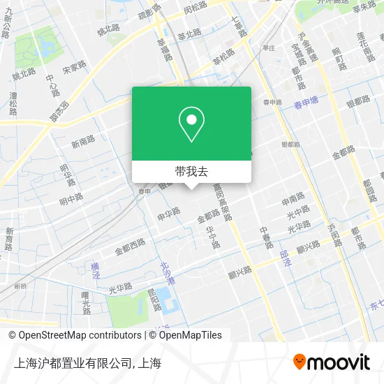 上海沪都置业有限公司地图