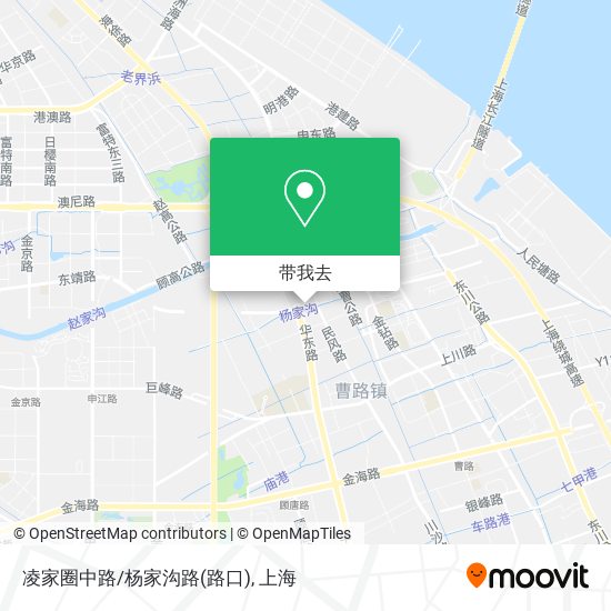 凌家圈中路/杨家沟路(路口)地图