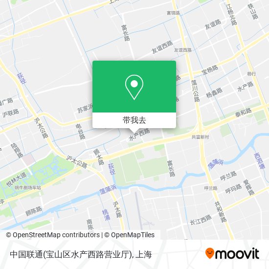 中国联通(宝山区水产西路营业厅)地图