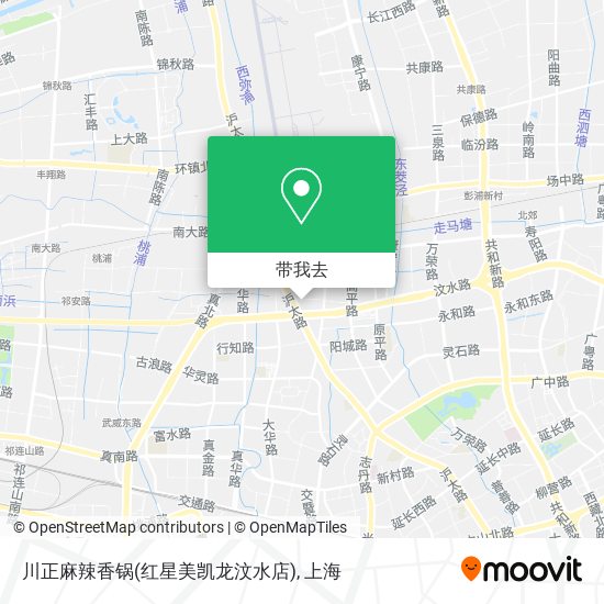 川正麻辣香锅(红星美凯龙汶水店)地图
