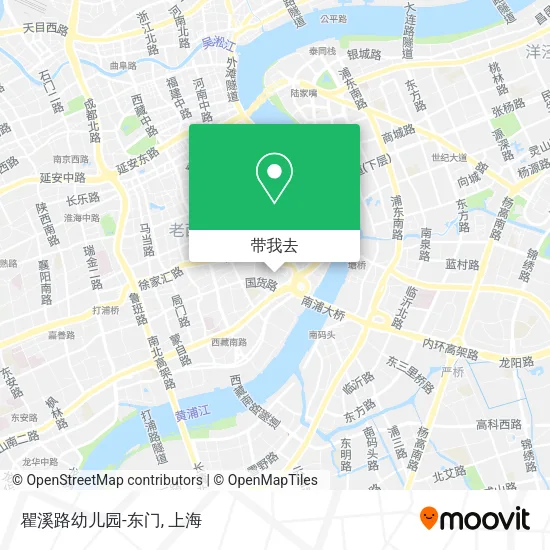 瞿溪路幼儿园-东门地图