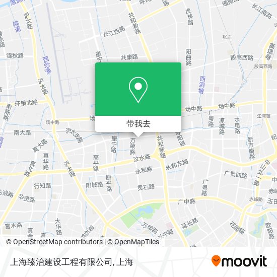 上海臻治建设工程有限公司地图