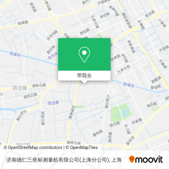 济南德仁三坐标测量机有限公司(上海分公司)地图