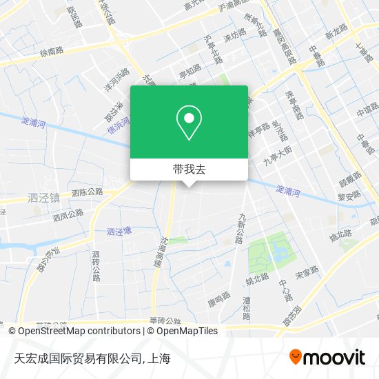 天宏成国际贸易有限公司地图
