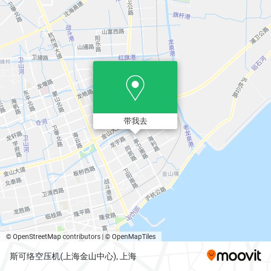 斯可络空压机(上海金山中心)地图