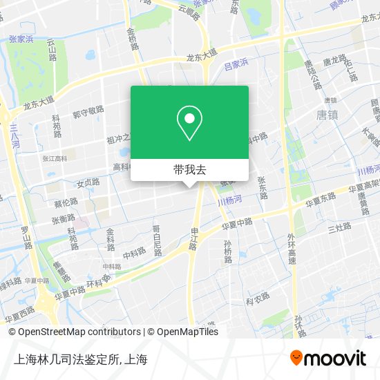 上海林几司法鉴定所地图