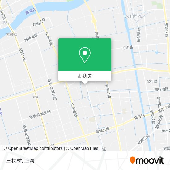 三棵树地图