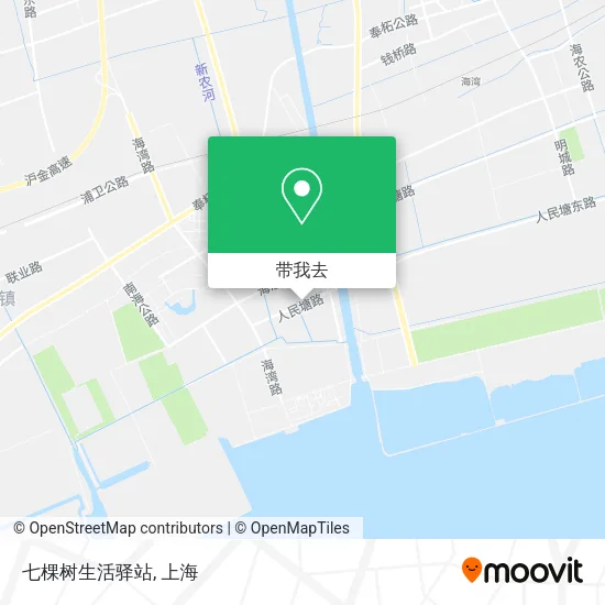 七棵树生活驿站地图