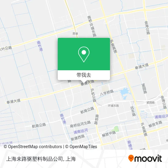 上海未路驱塑料制品公司地图