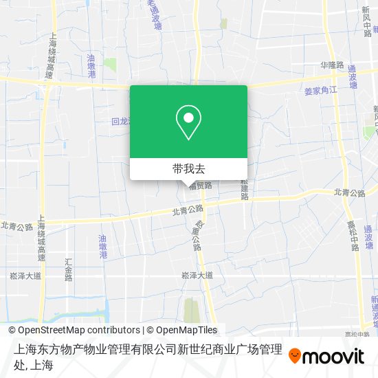 上海东方物产物业管理有限公司新世纪商业广场管理处地图