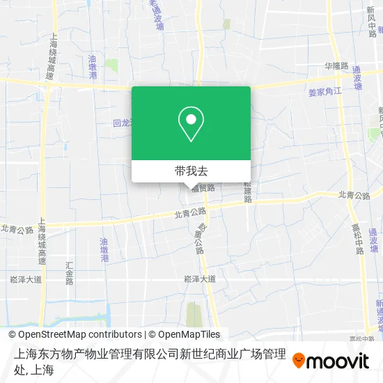 上海东方物产物业管理有限公司新世纪商业广场管理处地图