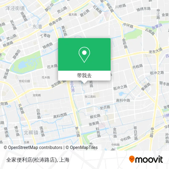 全家便利店(松涛路店)地图