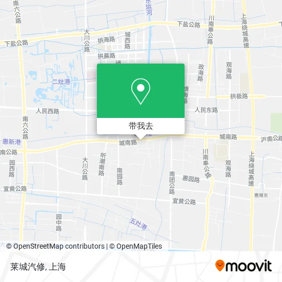 莱城汽修地图