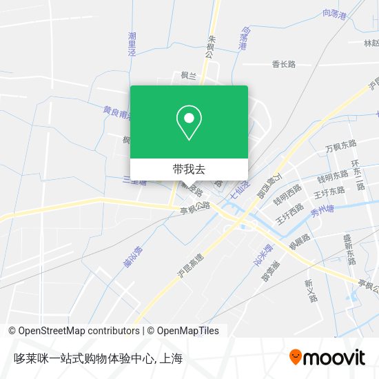 哆莱咪一站式购物体验中心地图