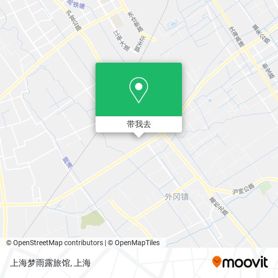 上海梦雨露旅馆地图