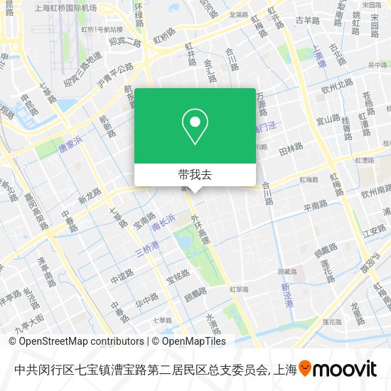 中共闵行区七宝镇漕宝路第二居民区总支委员会地图