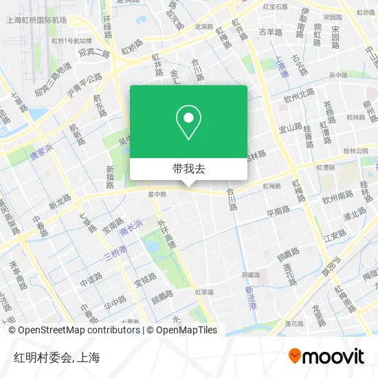 红明村委会地图