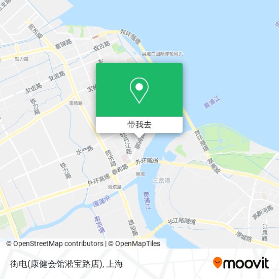 街电(康健会馆淞宝路店)地图