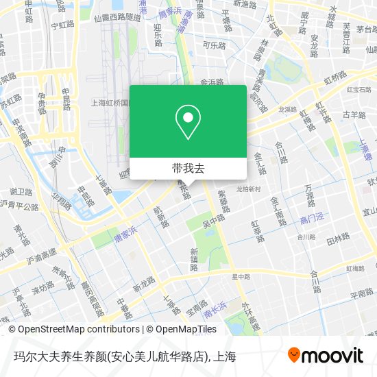 玛尔大夫养生养颜(安心美儿航华路店)地图