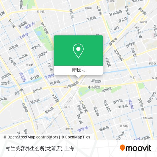 柏兰美容养生会所(龙茗店)地图