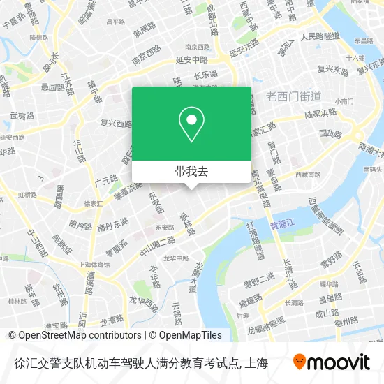 徐汇交警支队机动车驾驶人满分教育考试点地图