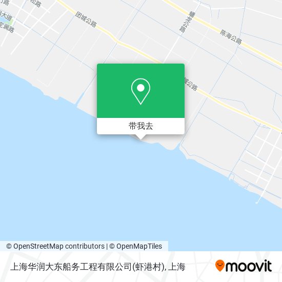 上海华润大东船务工程有限公司(虾港村)地图