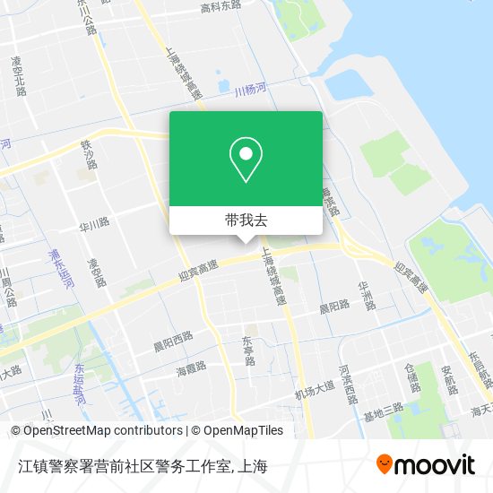 江镇警察署营前社区警务工作室地图