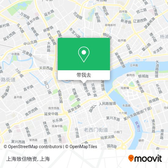 上海致信物资地图