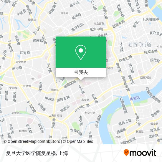 复旦大学医学院复星楼地图