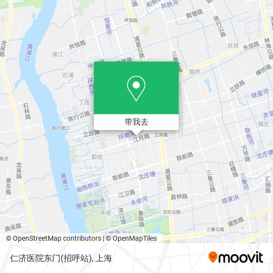 仁济医院东门(招呼站)地图