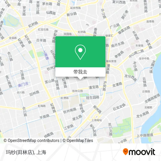 玛纱(田林店)地图