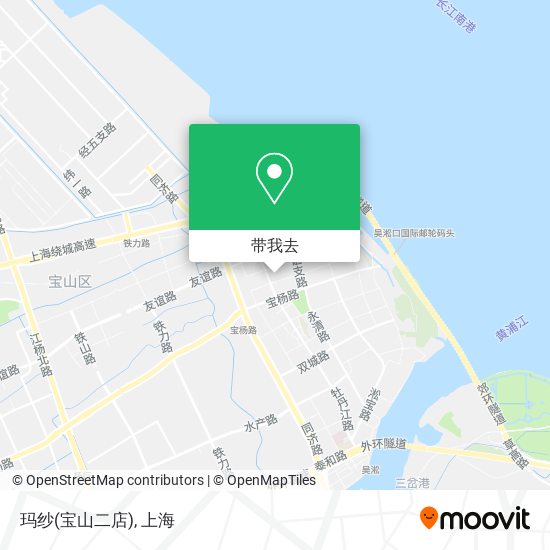 玛纱(宝山二店)地图