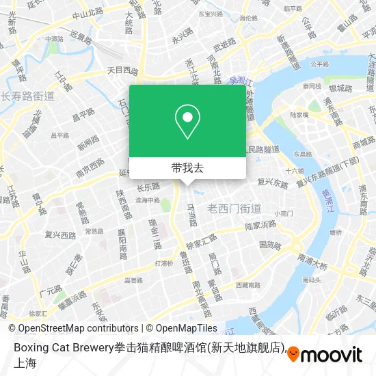 Boxing Cat Brewery拳击猫精酿啤酒馆(新天地旗舰店)地图