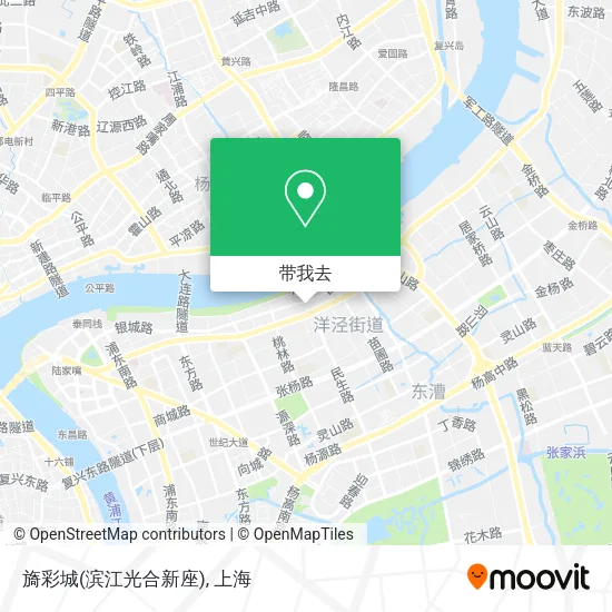 旖彩城(滨江光合新座)地图
