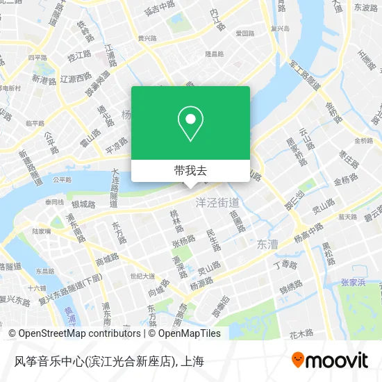 风筝音乐中心(滨江光合新座店)地图