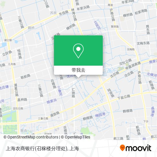 上海农商银行(召稼楼分理处)地图