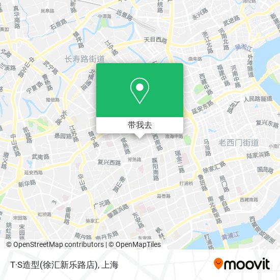 T·S造型(徐汇新乐路店)地图