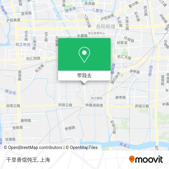 千里香馄饨王地图