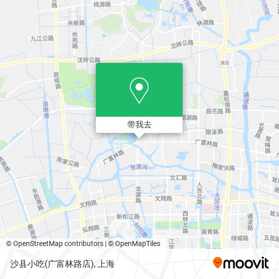 沙县小吃(广富林路店)地图
