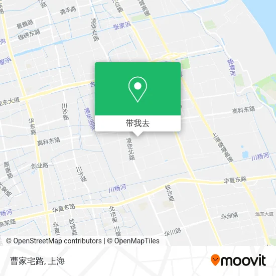 曹家宅路地图