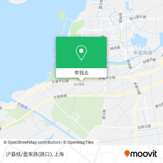 沪聂线/盈朱路(路口)地图