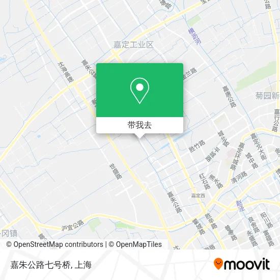 嘉朱公路七号桥地图