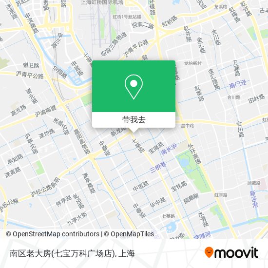 南区老大房(七宝万科广场店)地图