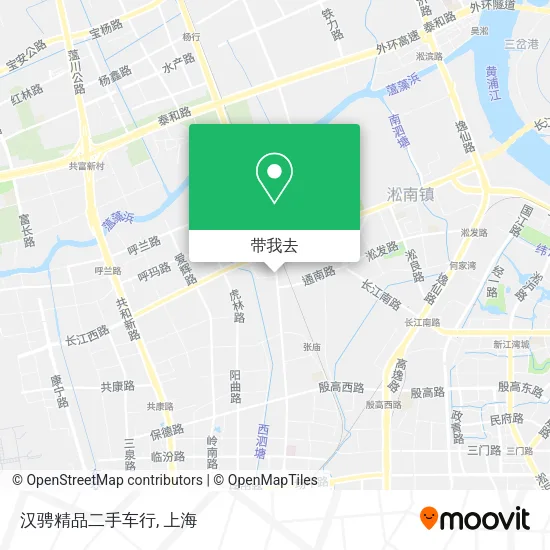 汉骋精品二手车行地图