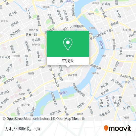 万利丝绸服装地图