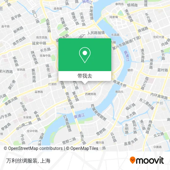 万利丝绸服装地图